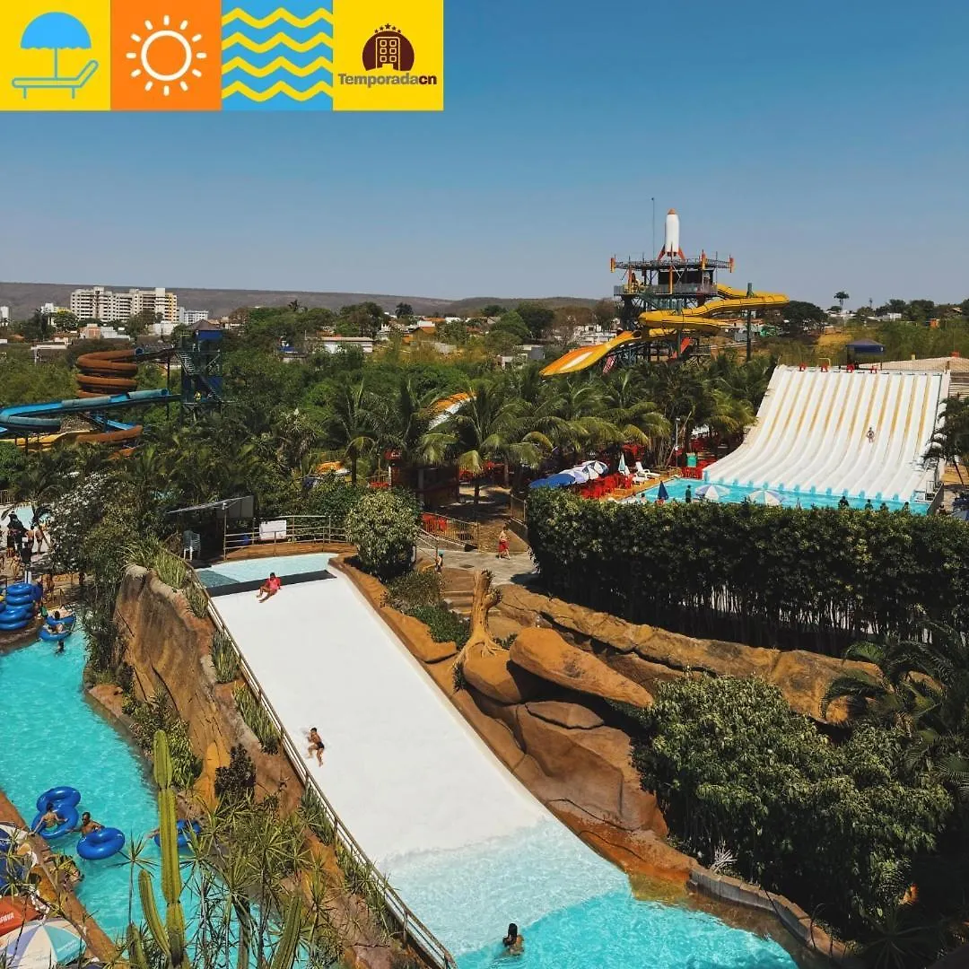 Spazzio Diroma Com Acesso Ao Acqua Park - Temporada Cn Caldas Novas Aparthotel