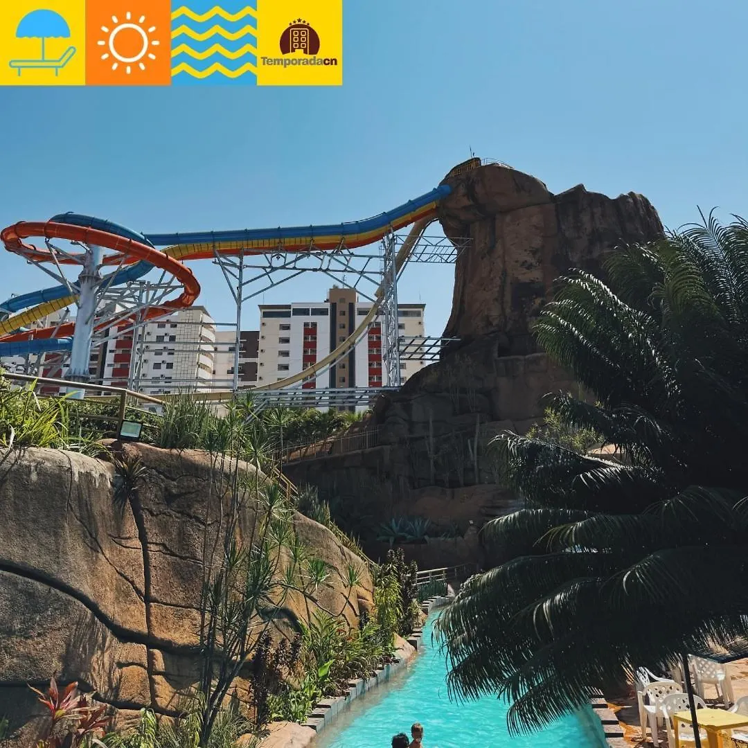 Spazzio Diroma Com Acesso Ao Acqua Park - Temporada Cn Калдас-Новас Апарт-отель